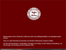 Tablet Screenshot of kaffeeundkuchen-berlin.de